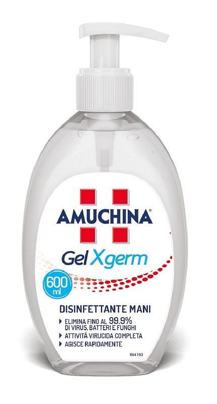 AMUCHINA GEL X-GERM DISINFETTANTE MANI 600 ML IT - farmagiri