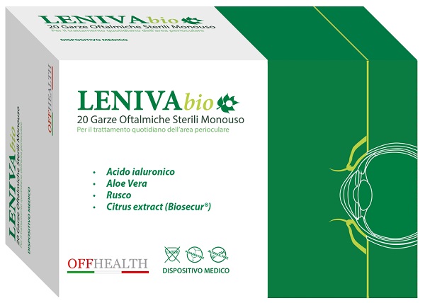 LENIVA BIOSECUR GARZE OFTALMICHE 20 PEZZI - farmagiri