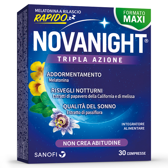 NOVANIGHT 30 COMPRESSE RILASCIO RADIDO NEW - farmagiri