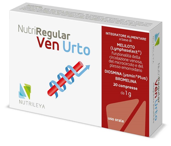 NUTRIREGULAR VEN URTO 20 COMPRESSE - farmagiri