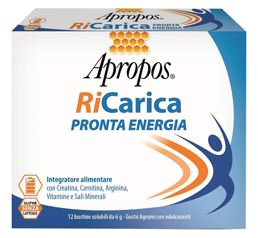 APROPOS RICARICA PRONTA ENERGIA 12 BUSTINE 6 G - farmagiri