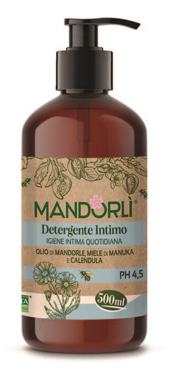 MANDORLI DETERGENTE INTIMO IGIENE INTIMA QUOTIDIANA 500 ML - farmagiri