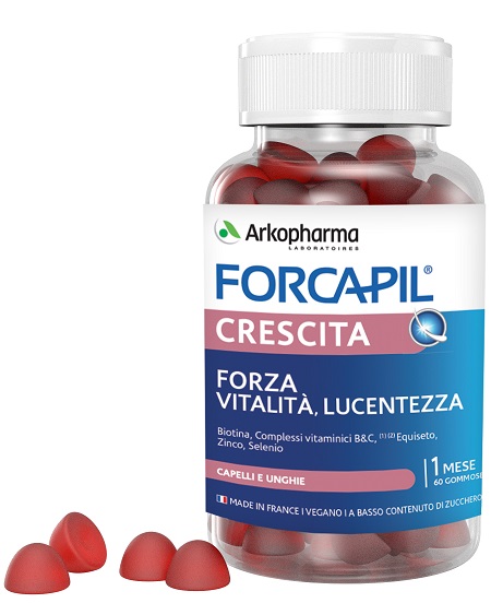 FORCAPIL CRESCITA 60 GOMMOSI - farmagiri