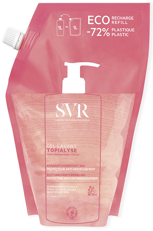TOPIALYSE GEL LAVANT REFILL 1 L - farmagiri