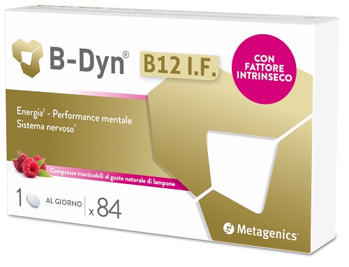 B DYN B12 IF 84 COMPRESSE MASTICABILI - farmagiri