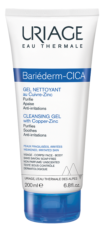 BARIEDERM CICA GEL NETTOYANT 200 ML - farmagiri