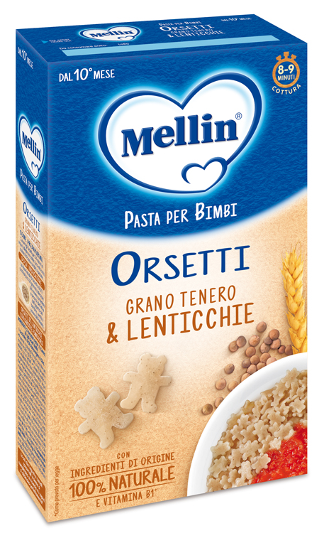 MELLIN ORSETTI CON LENTICCHIE 280 G - farmagiri