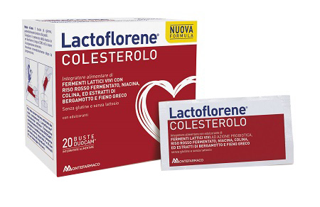 LACTOFLORENE COLESTEROLO 20 BUSTINE - farmagiri