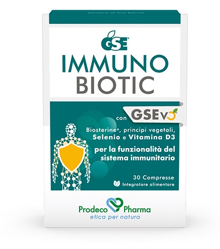 GSE IMMUNOBIOTIC 30 COMPRESSE - farmagiri