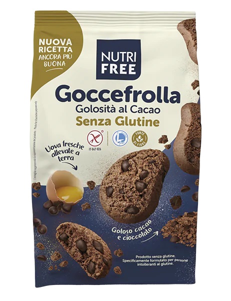 NUTRIFREE GOCCEFROLLA GOLOSITA' AL CACAO 300 G - farmagiri