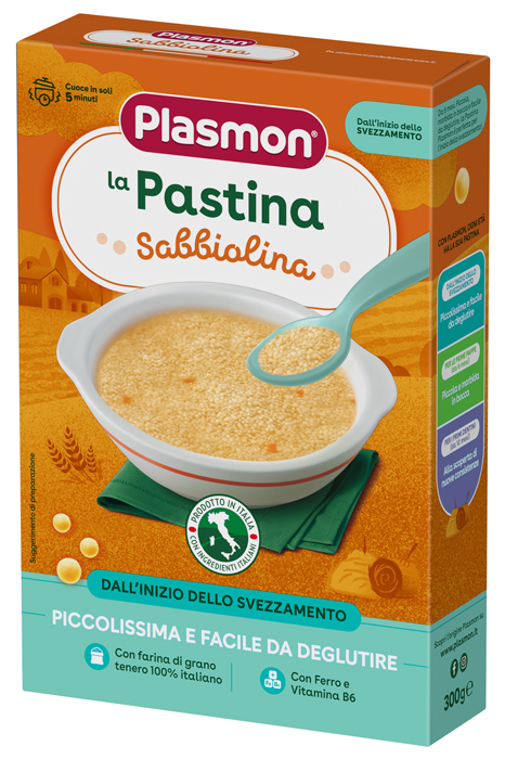 PLASMON PASTA SABBIOLINA 300 G - farmagiri