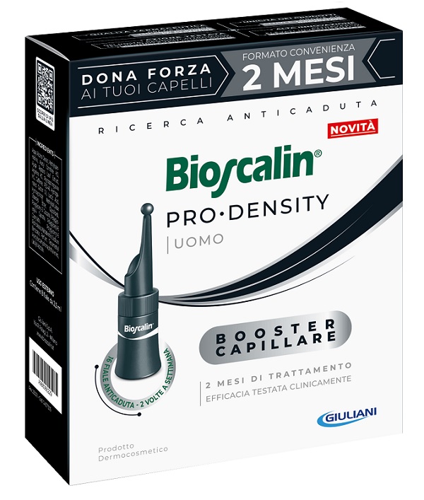 BIOSCALIN PRO DENSITY UOMO BOOSTER CAPILLARE 16 FIALE X 2,5ML - farmagiri