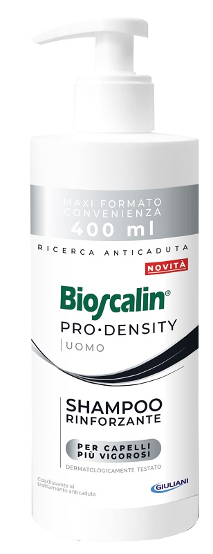 BIOSCALIN PRO DENSITY UOMO SHAMPOO RINFORZANTE 400 ML - farmagiri