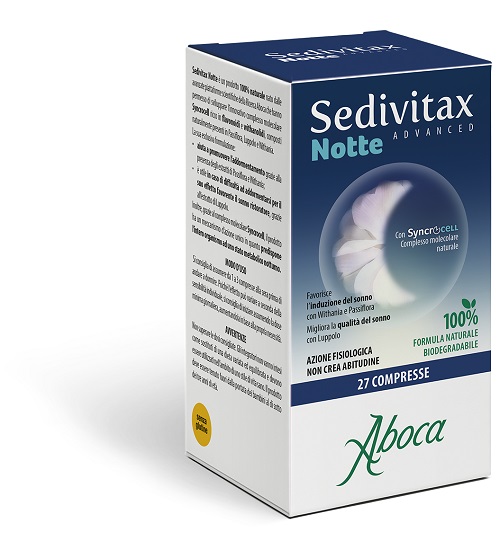 SEDIVITAX NOTTE ADVANCED 27 COMPRESSE - farmagiri